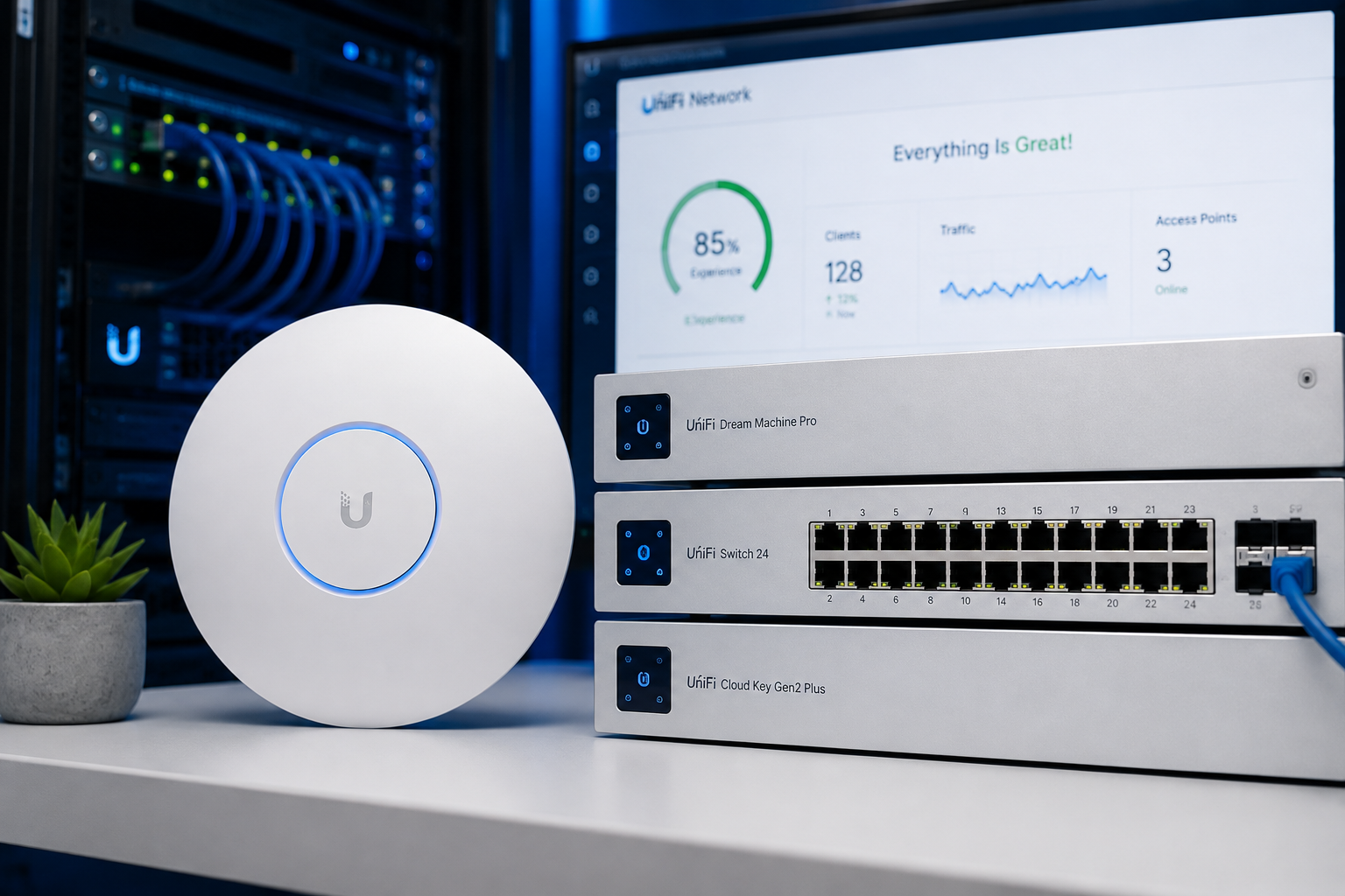 UniFi network equipment